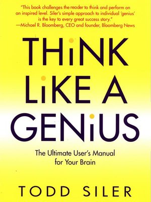 cover image of Think Like a Genius